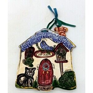 Blue Sky Clayworks Our Place Home Whimsical 4.5X6" Wall Plaque Home Decor